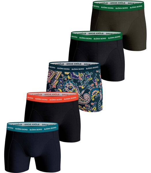 Björn Borg Boxer-shorts Lot de 5 Noir Multicolour