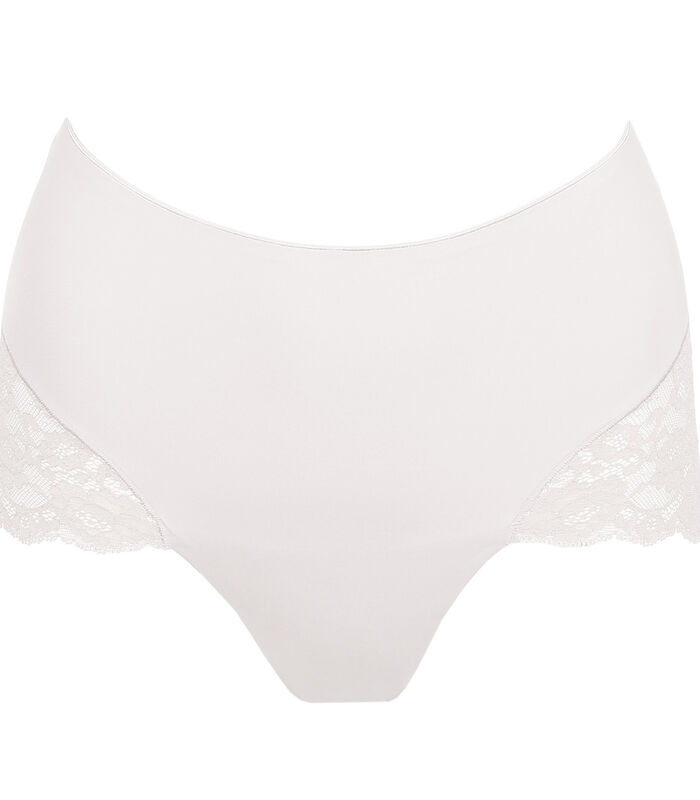 Culotte haute amincissante en dentelle Color studio Lace image number 3