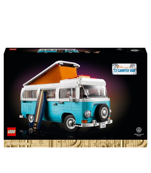 Creator Expert Icons 10279 Le Camping-Car Volkswagen T2, Set pour Adultes