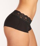 Short 2 pack Every Day Cotton Lace Boyleg Shorts image number 3