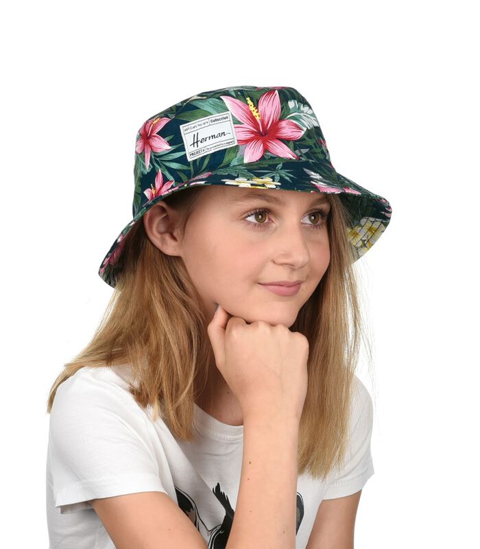 DJIBOUTI - Bob-hoed met tropisch bloemenmotief image number 3