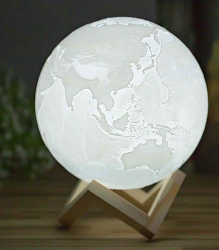 Planeet Aarde LED-lamp Earth Lamp-nachtlampje image number 1