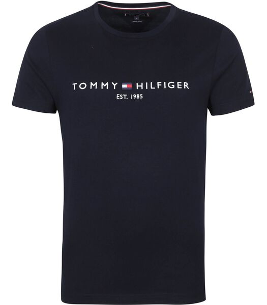 Tommy Hilfiger T-shirt à logo bleu foncé