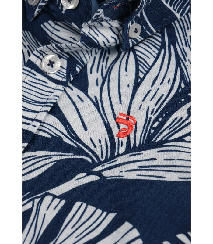 Katoenen overhemd met bloemenprint image number 3