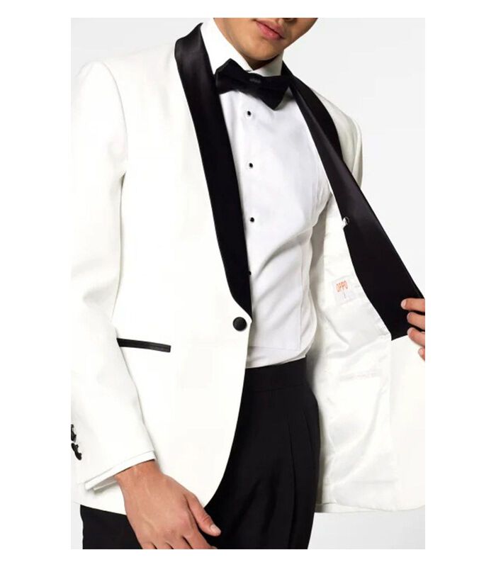 OppoSuits Pearl White Suit image number 3