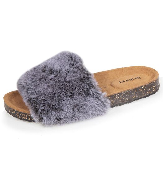 Damessandaal slippers Heather grijs