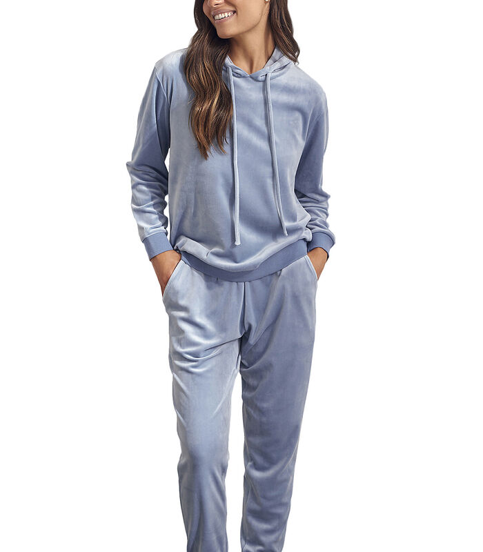 Pyjama's homewear broek sweat capuchon Sport image number 0