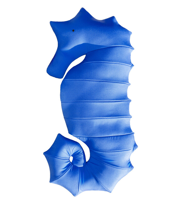 Pouf hippocampe extérieur flottant bleu marine image number 0