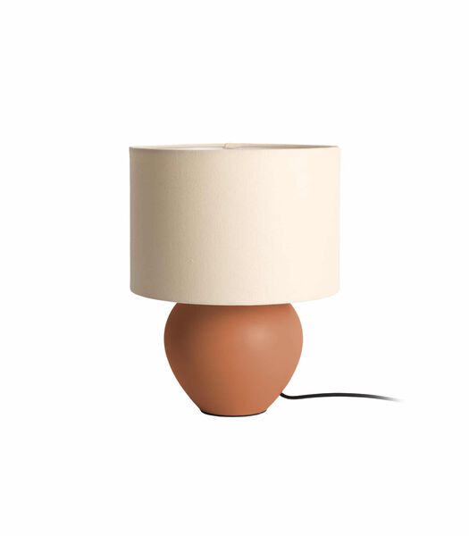 Lampe de Table Alma Cone - Brun - Ø23cm