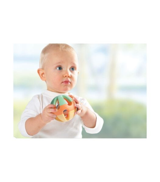 80034 - Hochet rouleau pour bébé - Balle dans le hochet, 6.9 x 8.9 x 8.9 cm