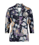 T-shirt façon blouse à imprimé à fleurs image number 2