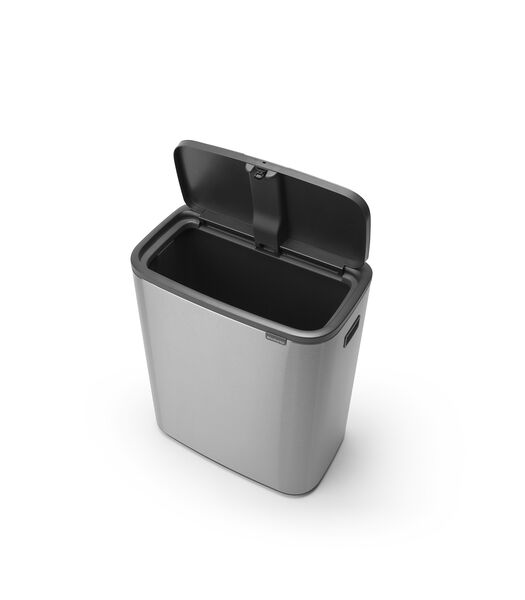 Bo Touch Bin, 60L - Matt Steel Fingerprint Proof