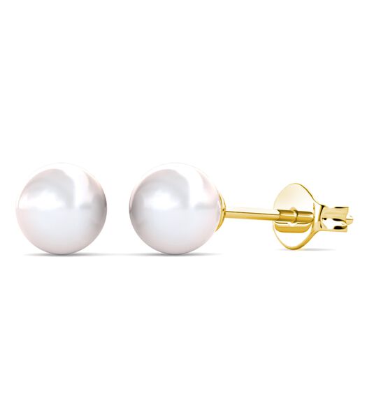 Boucles d'oreilles Full Moon Pearl - Perle d’imitation