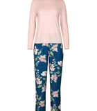 Pyjama indoor outfit broek top lange mouwen Kasia image number 2