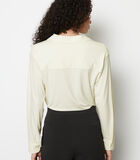 Polo blouse stijl longsleeve shirt image number 2