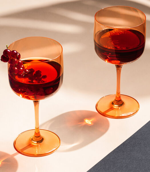 Wijnglas, Set 2-dlg Like Apricot
