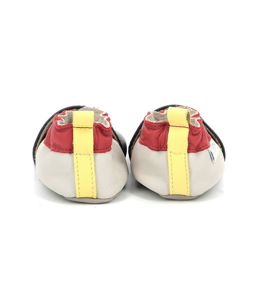 Chaussons Cuir Robeez Fireman Plg