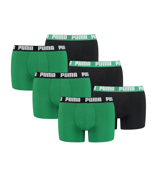 Lot de 6 boxers basiques pour homme Vert