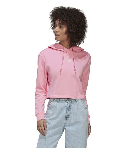 Women's crop top hoodie Adicolor Essentials
