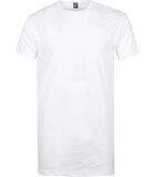 Derby Extra Lange T-shirts Wit (2Pack) image number 1