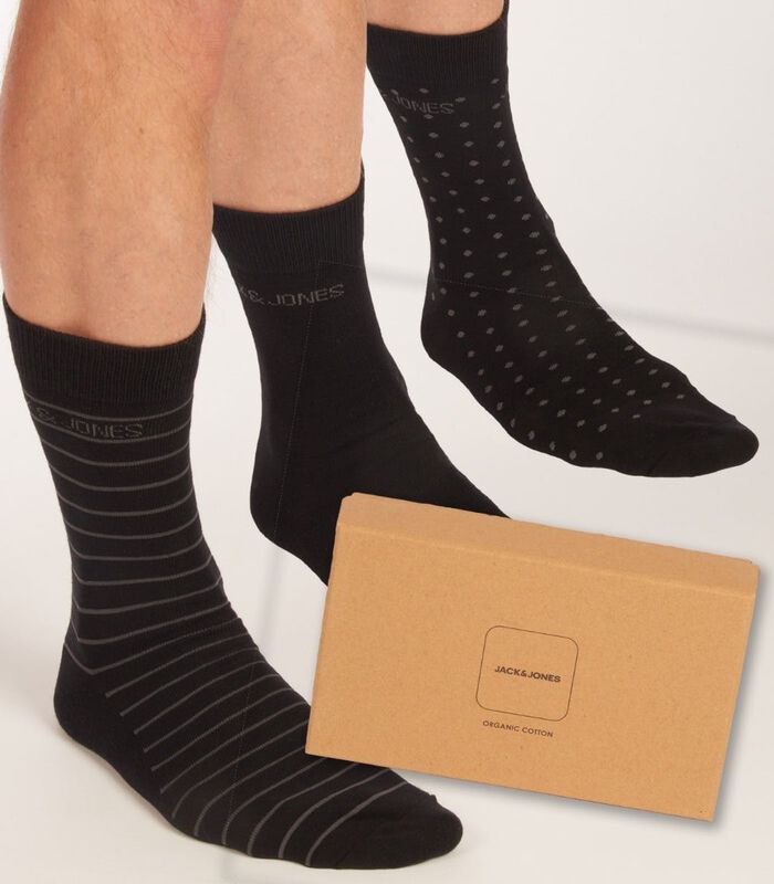 Sokken 3 paar Jacarbo Organic Sock Giftbox image number 0