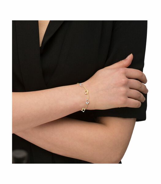 Armband voor dames, goud 375