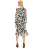 Casual jurk met bloemenprint image number 1