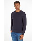 Pullover Structuur Navy image number 1