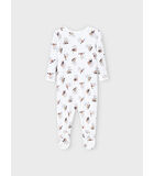 Baby romper 3-pack Nightsuit Alloy Bear image number 1