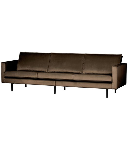 Rodeo Canape 3 Places Velvet Taupe