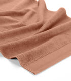 Lot de 6 Soft Cotton serviettes de bain 50x100 Terre image number 1