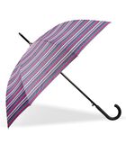 Parapluie Canne Auto Rayure Canard image number 1