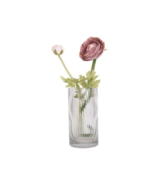 Vase Allure Straight - Gris foncé - Ø10x20cm