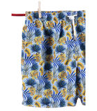Zwemshort polyester  bloemen Ibiza image number 1