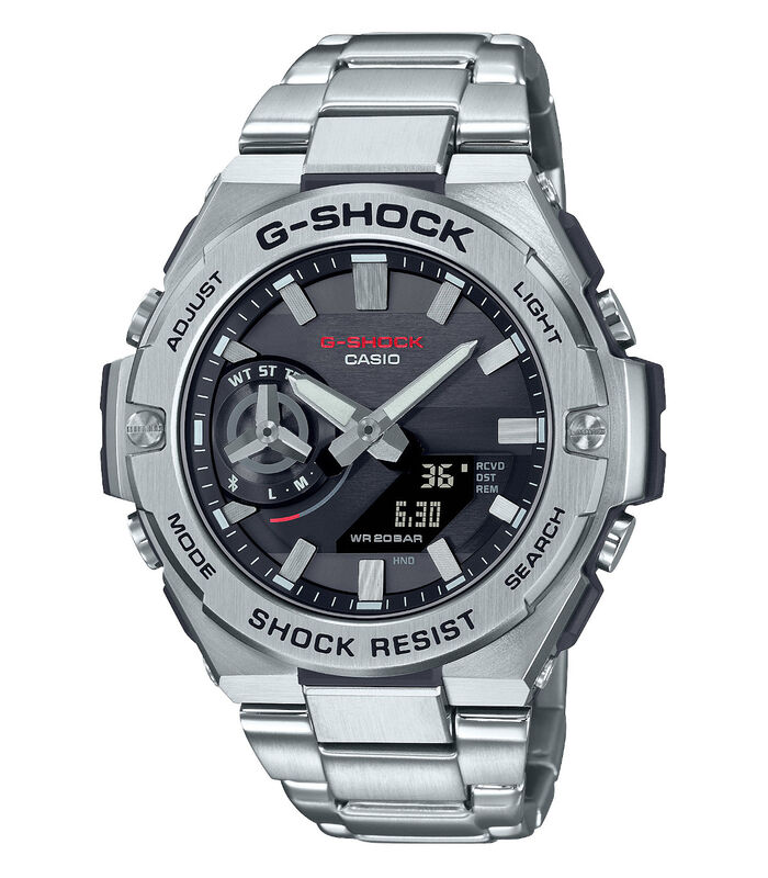 G-Steel Horloge Zilverkleurig GST-B500D-1AER image number 0