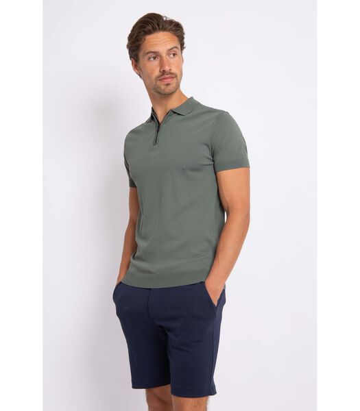 Cool Dry Knit Polo Groen