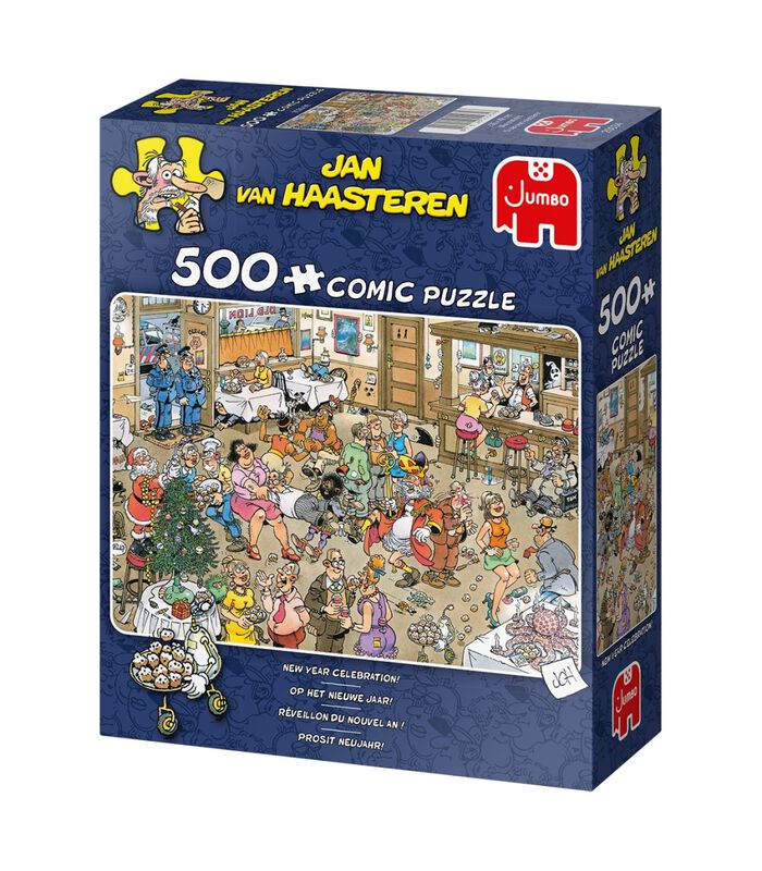 Puzzle jumbo Jan van Haasteren Boissons de Noël - 500 pièces image number 3