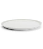 Assiette plate 26cm sage green Stripes - (x6) image number 1