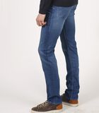 LC110 Eco Mid Blue - Straight Slim Fit Jeans image number 2