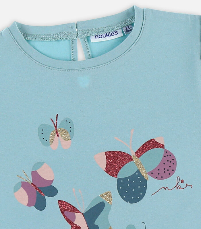 T-shirt en coton papillons, image number 4