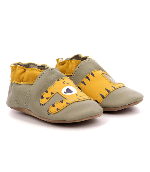 Chaussons Cuir Robeez Tiger Nap