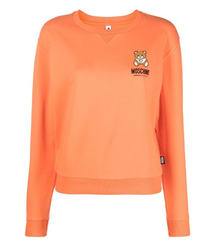 Oranje Katoen Sweatshirt image number 0