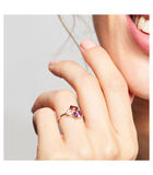 Ring 'Barbara Multipierre' roze goud en diamanten image number 1