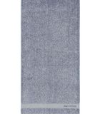 MELANGE - Handdoek - Marineblauw / Zilver image number 0