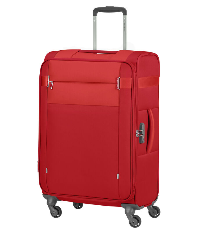 Citybeat Valise 4 roues 55 x 20 x 40 cm RED image number 0