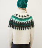 Gebreide trui in Noorse stijl image number 2