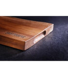 Serveerplank | 50 x 19 cm | Longan hout | Ingefreesde Handgrepen image number 2