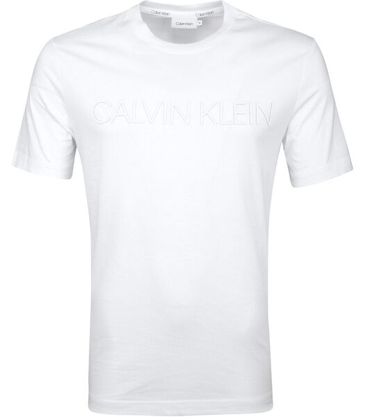 T-Shirt Logo Groot Wit