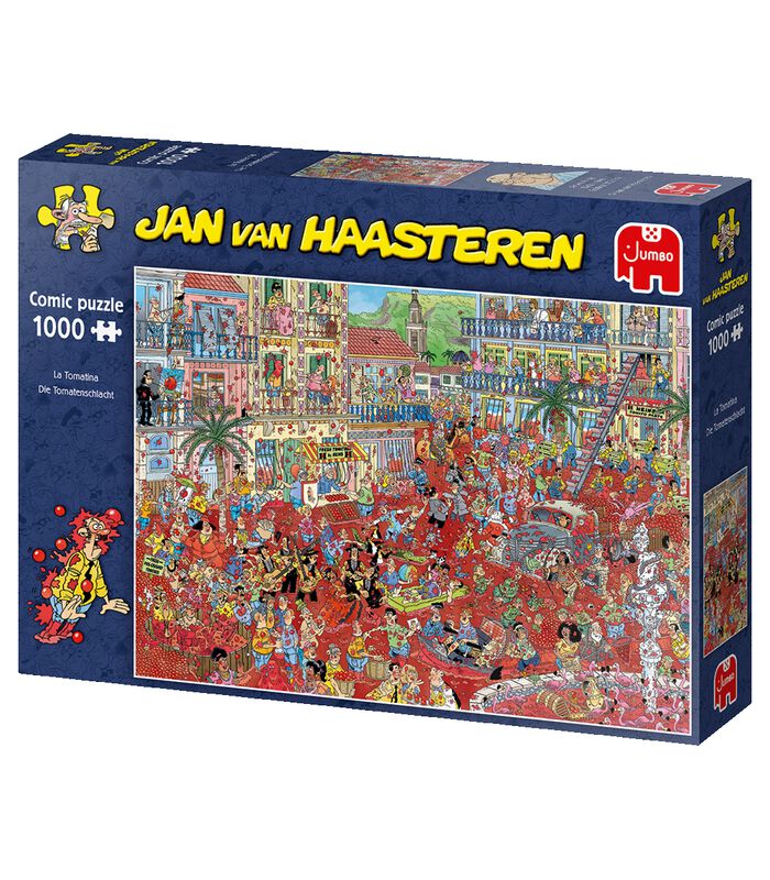 Puzzel Jan van Haasteren La Tomatina - 1000 stukjes image number 2