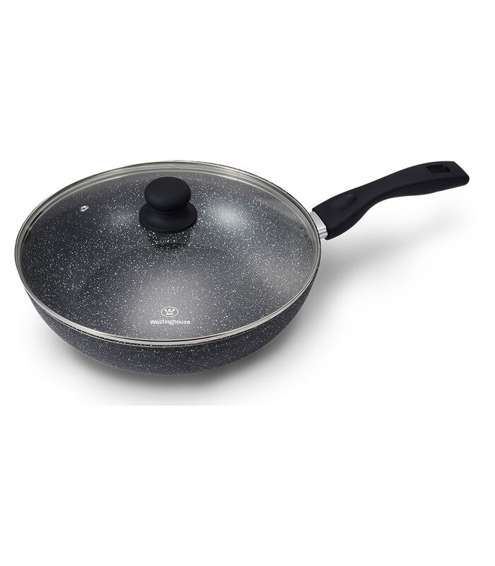 Poêle à wok  Marble - ø 30 cm - Revêtement antiadhésif standard image number 0